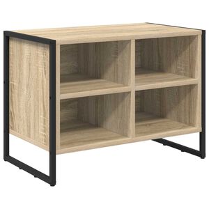 vidaXL Cipőszekr&eacute;ny 60 x 35 x 44 cm Szerelt Fa Sonoma