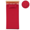 vidaXL 2 db burgundi v&ouml;r&ouml;s poli&eacute;szter gyapj&uacute; lepedő 100 x 200 cm