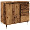 vidaXL antik fa sz&iacute;nű szerelt fa f&uuml;rdőszobaszekr&eacute;ny 65 x 33 x 60 cm