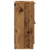 vidaXL antik fa sz&iacute;nű szerelt fa t&aacute;lal&oacute;szekr&eacute;ny 60 x 30 x 70 cm
