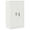 vidaXL T&aacute;rol&oacute;szekr&eacute;ny Feh&eacute;r 60 x 40 x 105 cm Ac&eacute;l