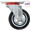 vidaXL 32 darab &ouml;nbe&aacute;ll&oacute; g&ouml;rgő 75 mm
