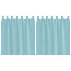 vidaXL 2 db t&uuml;rkizk&eacute;k f&aacute;tyolf&uuml;gg&ouml;ny&ouml;k hurokkal 140x140 cm