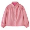 vidaXL Gyerek bl&uacute;z l&aacute;mp&aacute;s ujjal Old Rose 92