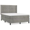 vidaXL vil&aacute;gossz&uuml;rke b&aacute;rsony rug&oacute;s &aacute;gy matraccal 140x190 cm