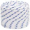 vidaXL T&ouml;bbc&eacute;l&uacute; munkak&ouml;t&eacute;l 18 mm 25 m Feh&eacute;r &eacute;s K&eacute;k PP