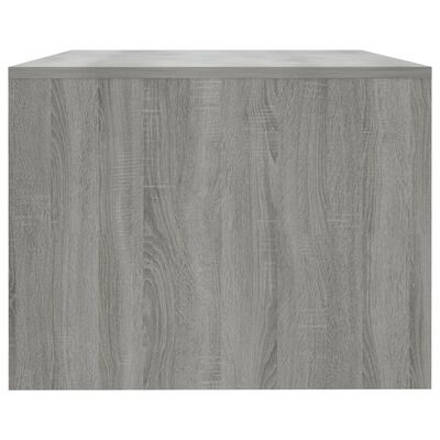 vidaXL szürke sonoma színű szerelt fa dohányzóasztal 102 x 55 x 42 cm