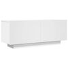 vidaXL feh&eacute;r szerelt fa TV-szekr&eacute;ny 100 x 35 x 40 cm