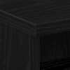 vidaXL &Eacute;jjeliszekr&eacute;ny 2 pcs Fekete t&ouml;lgy 40 x 40 x 50 cm Faanyag