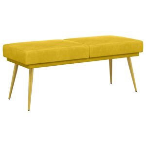 vidaXL K&eacute;ttag&uacute; pad S&aacute;rga 120 x 45 x 46 cm B&aacute;rsony