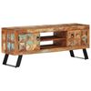 vidaXL t&ouml;m&ouml;r &uacute;jrahasznos&iacute;tott fa TV-szekr&eacute;ny 112 x 30 x 45 cm