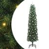 vidaXL Mű kar&aacute;csonyfa Z&ouml;ld 240 cm PVC, ac&eacute;l &eacute;s műanyag