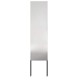 vidaXL Kertv&eacute;dő v&aacute;szon Ez&uuml;st 32 x 140 cm Rozsdamentes ac&eacute;l
