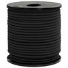 vidaXL Bungee K&ouml;t&eacute;l 6 mm Fekete PP &eacute;s gumi