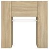 vidaXL sonoma t&ouml;lgy szerelt fa előszobaszekr&eacute;ny 97,5x37x99 cm