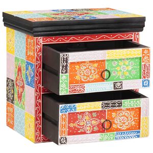 vidaXL &Eacute;jjeliszekr&eacute;ny fi&oacute;kkal Soksz&iacute;nű 40 x 30 x 40 cm