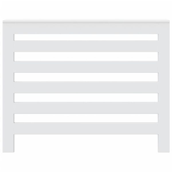 vidaXL feh&eacute;r szerelt fa radi&aacute;torburkolat 104 x 20 x 82 cm