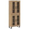 vidaXL Magasfi&uacute; 2 pcs Artisan t&ouml;lgy 69,5 x 34 x 180 cm Faanyag