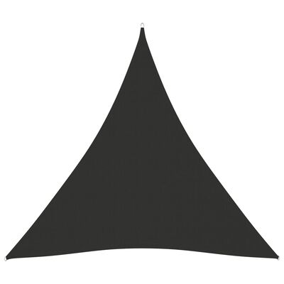 vidaXL antracitszürke háromszögű oxford-szövet napvitorla 4,5x4,5x4,5m