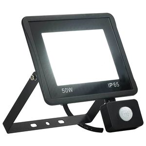 vidaXL hideg feh&eacute;r f&eacute;nyű szenzoros LED-reflektor 50 W