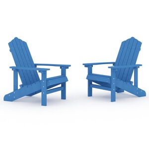 vidaXL 2 db v&iacute;zk&eacute;k HDPE kerti adirondack sz&eacute;k