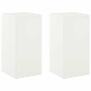 vidaXL N&ouml;v&eacute;ny&aacute;llv&aacute;ny 2 pcs Feh&eacute;r 30 x 30 x 60 cm Ac&eacute;l