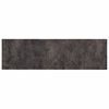vidaXL Konyhai szőnyeg fekete beton 150 x 45 cm 100% Poliamid