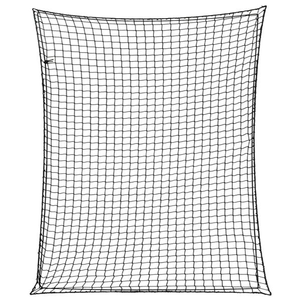 vidaXL fekete polipropilén utánfutóháló elasztikus kötéllel 3 x 2,5 m