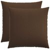 vidaXL P&aacute;rna huzat 2 db HEERLEN Barna 55 x 55 cm Sz&ouml;vet