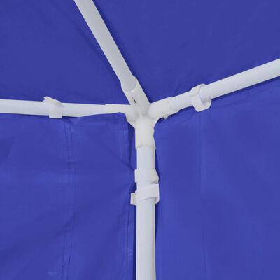 vidaXL parti sátor 6 db kék oldalfallal 2x2 m