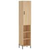 vidaXL sonoma t&ouml;lgy szerelt fa magasszekr&eacute;ny 34,5x34x180 cm