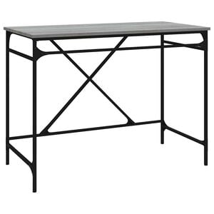 vidaXL sz&uuml;rke sonoma sz&iacute;nű szerelt fa &iacute;r&oacute;asztal 100x50x75 cm