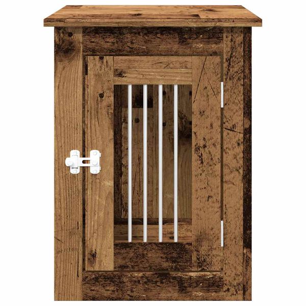 vidaXL kutya l&aacute;da b&uacute;tor R&eacute;gi fa 45x62x59 cm G&eacute;pelt fa