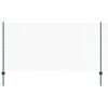 vidaXL Hatsz&ouml;gletű ker&iacute;t&eacute;s oszlopokkal 50 x 1,2 m PVC-bevonatos ac&eacute;l