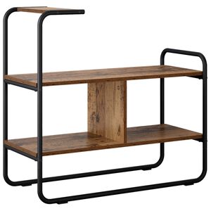 vidaXL Konzolasztal Antik Fa 80 x 35 x 75 cm Szerelt Fa