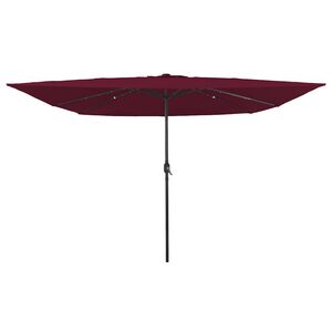 vidaXL Kerti napernyő Bordeaux piros 295 x 295 x 245 cm