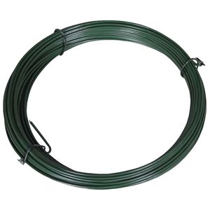 vidaXL z&ouml;ld ac&eacute;l dr&oacute;tker&iacute;t&eacute;s &ouml;sszek&ouml;tő dr&oacute;t 1,4/2 mm 25 m