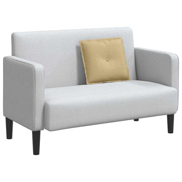 vidaXL Hátpárna Szürke zöld 50 x 45 cm Bársonyos szövet