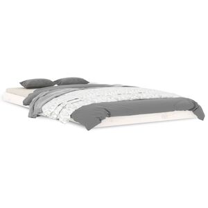 vidaXL feh&eacute;r t&ouml;m&ouml;r fenyőfa &aacute;gykeret 100 x 200 cm