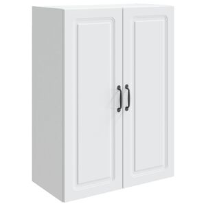 vidaXL Fali szekr&eacute;ny Feh&eacute;r 66 x 34,5 x 90 cm Szerelt Fa