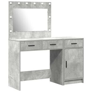 vidaXL &Ouml;lt&ouml;zk&ouml;dőasztal 2 db Sz&uuml;rke 40 x 41 x 75 cm Szerelt Fa