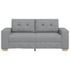 vidaXL vil&aacute;gossz&uuml;rke sz&ouml;vet loveseat kanap&eacute; 140 cm