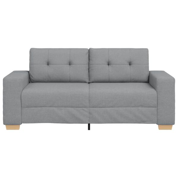 vidaXL vil&aacute;gossz&uuml;rke sz&ouml;vet loveseat kanap&eacute; 140 cm