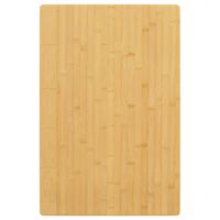 vidaXL bambusz asztallap 40 x 60 x 4 cm