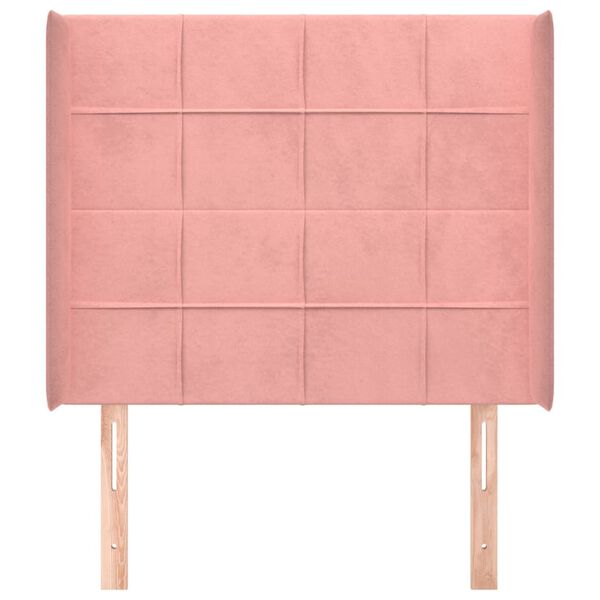 vidaXL r&oacute;zsasz&iacute;n b&aacute;rsony fejt&aacute;mla sz&aacute;rnyakkal 83x16x118/128 cm