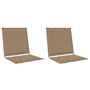 vidaXL &Uuml;l&eacute;s &eacute;s h&aacute;tt&aacute;mla p&aacute;rn&aacute;k Poli&eacute;szter T&oacute;psz&iacute;nű 47 x 45 x 2 cm
