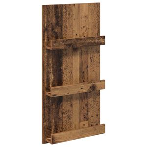 vidaXL Magazin &aacute;llv&aacute;ny polcokkal &Ouml;reg fa 51 x 11 x 102 cm Szerelt Fa