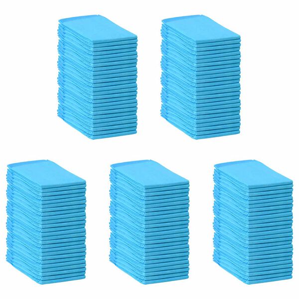 vidaXL Háziállat Képző Párna 300 pcs Kék és Fehér 120 x 80 cm