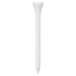 vidaXL 1000 db feh&eacute;r bambusz golflabdatart&oacute; 83 mm
