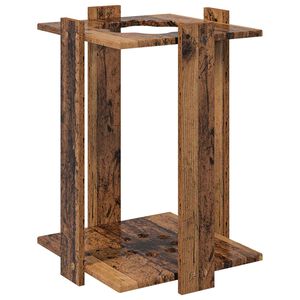 vidaXL Bili&aacute;rd d&aacute;k&oacute; &aacute;llv&aacute;ny Szerelt Fa 42 x 43 x 60 cm Antik Fa